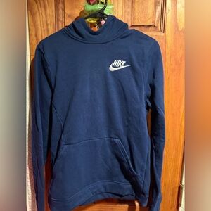 Nike Youth Navy Blue Pullover Hoodie